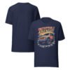 Unstoppable Adventure - Golden Sunset Off-Road Explorer Unisex Graphic Tee - Navy - Image 1