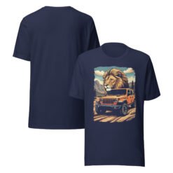 King Of The Trail - Slickrock Pass 4X4 Rig Graphic Tee - Navy - Image 1