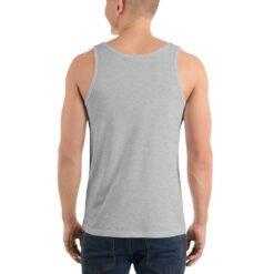 Forge Your Legacy - Mountain Sunrise Off-Road Trail Unisex Tank Top - Athletic Heather, White - Image 2