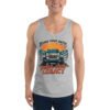 Forge Your Legacy - Mountain Sunrise Off-Road Trail Unisex Tank Top - Athletic Heather - Image 1