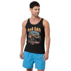 Unisex Tank Top - Black - Image 2