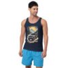 Alpine Trail Expedition - Summit River 4X4 Rig Unisex Tank Top - Navy - Image 1