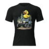 Duck Duck Rig - Vintage Duck 4X4 Rig Triblend T-Shirt - Charcoal-Black Triblend - Image 1