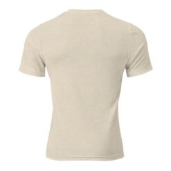 No Limits Just Horizons - Vintage Trail 4X4 Rig Unisex Triblend T-Shirt - Oatmeal Triblend, White Fleck Triblend - Image 3