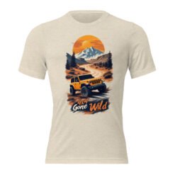 Short Sleeve T-Shirt - Oatmeal Triblend - Image 2
