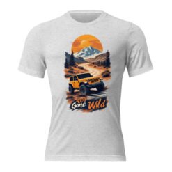 Short Sleeve T-Shirt - White Fleck Triblend - Image 1
