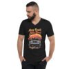 Any Trail Any Time - Pine Ridge Off-Road Unisex V-Neck Shirt - Black - Image 1