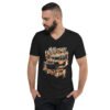 Never Underestimate An Old Man With A 4X4 - Canyon Ridge Off-Road Rig Unisex V-Neck Shirt - Black - Image 1