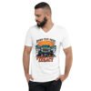Forge Your Legacy - Trailblazer Off-Road Rig Unisex V-Neck Shirt - White - Image 1