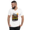 No Limits Just Horizons - High Clearance 4X4 Crawler Unisex V-Neck Shirt - White - Image 1