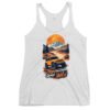 4X4 Gone Wild - Desert Ridge 4X4 Rig Women's Racerback Tank - Image 1