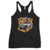 Old Man With A 4X4 - Veteran 4X4 Off-Road Rig Women's Racerback Tank - Vintage Black - Image 1