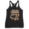 Women's Racerback Tank - Vintage Black - Image 1